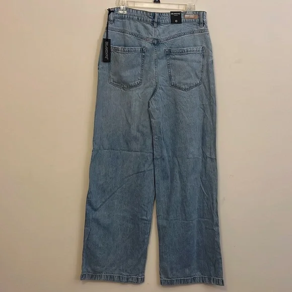 Blank NYC Feel Good Wide Leg Light Blue Jeans Size 27 - Picture 4 of 6